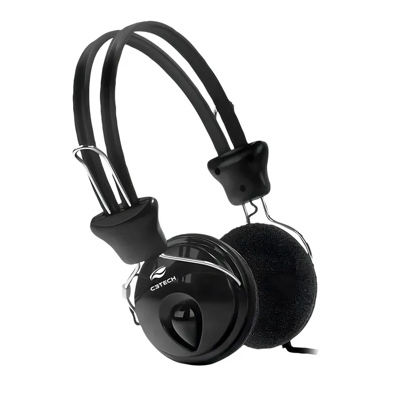 Fone Com Microfone Usb Tricerix C3tech - Ph-200bk