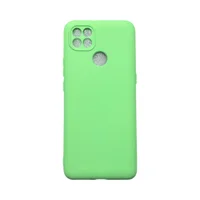 Capa Moto G9 Power Silicone Aveludada Protege Câmera Colorida Capinha Anti Impacto Moto G9 Power:verde Folha