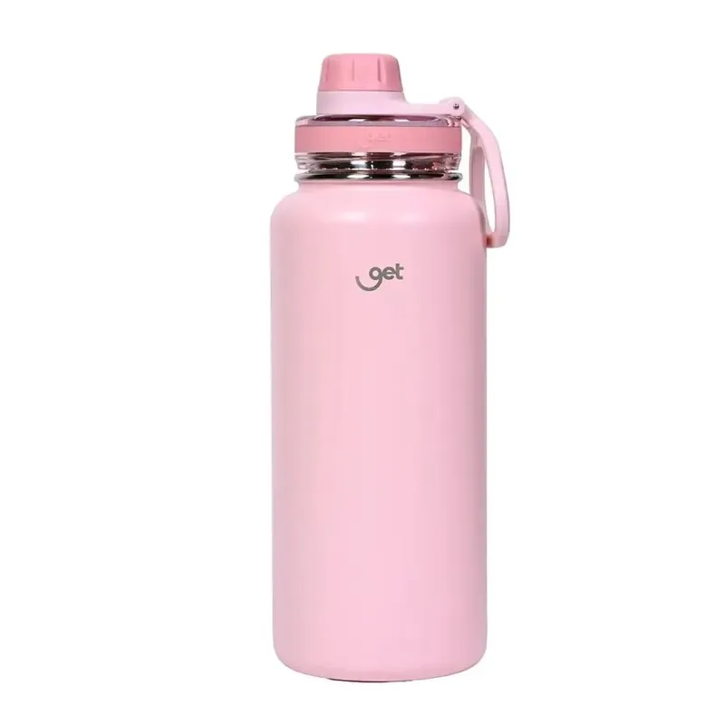 Garrafa Térmica Trity 1000ml, Rosé, 72336, Get