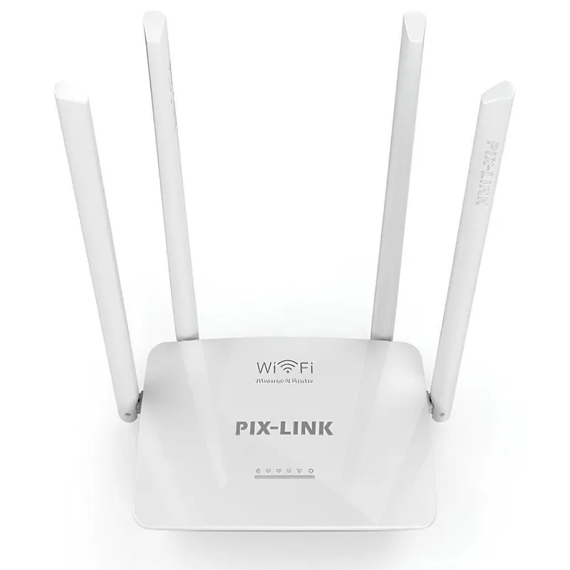 Roteador Wi-fi Wireless-n Router 4 Antenas 300 Mbps Pix Link