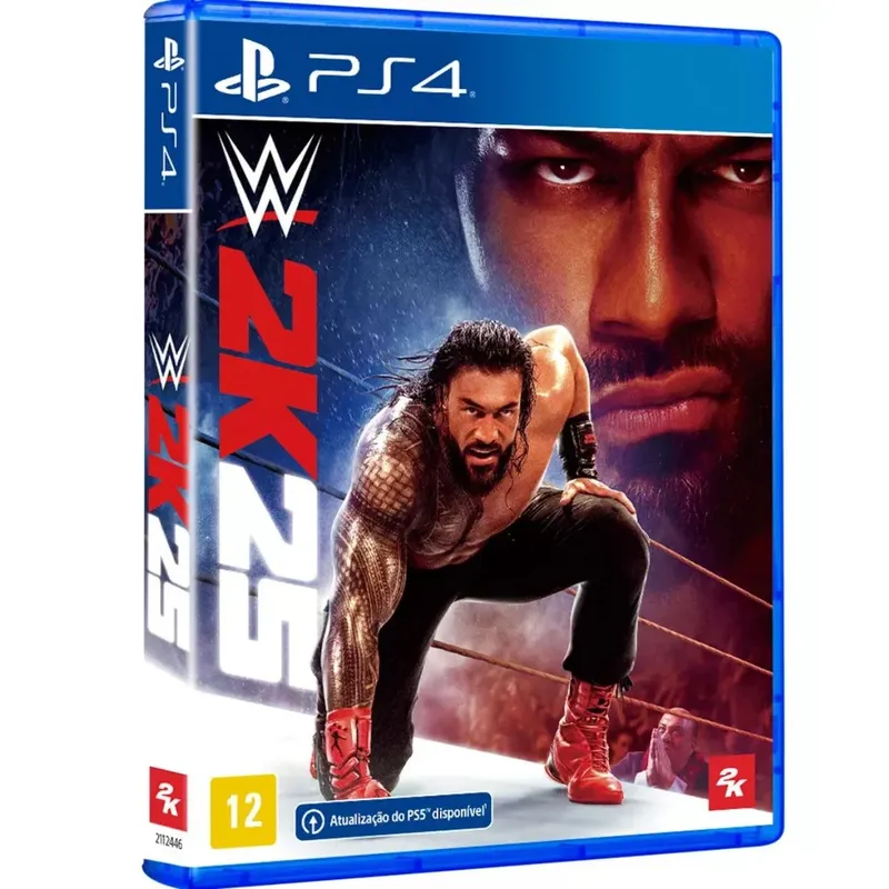 Jogo Wwe 2k25 Playstation 4 Midia Fisica