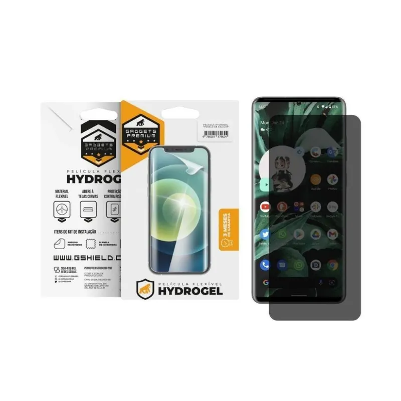 Película Gshield Para Google Pixel 6 Pro, Privacidade Hydrogel