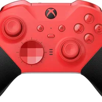 Microsoft - Controle Sem Fio Para Para Vídeo Gameelite Series 2 Core Para XBOX Series X, XBOX Series S, XBOX One E PCs Com WINDOWS - Red-rfz-00013