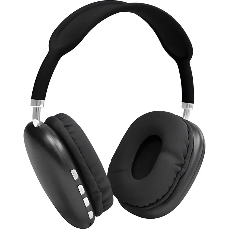 Fone Sem Fio Preto Bluetooth 5.0 Wireless Super Bass Premium