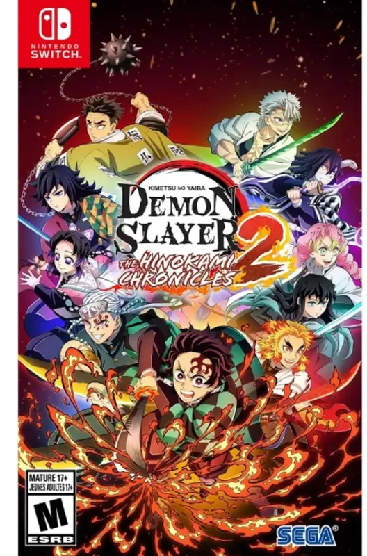 Jogo Demon Slayer Kimetsu The Hinokami Chronicles 2 Nintendo Switch