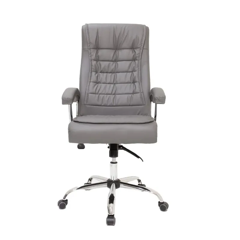 Cadeira De Escritório Baba Shop Presidente Big Cinza Peso Máx. Recomendado: 150 kgs.