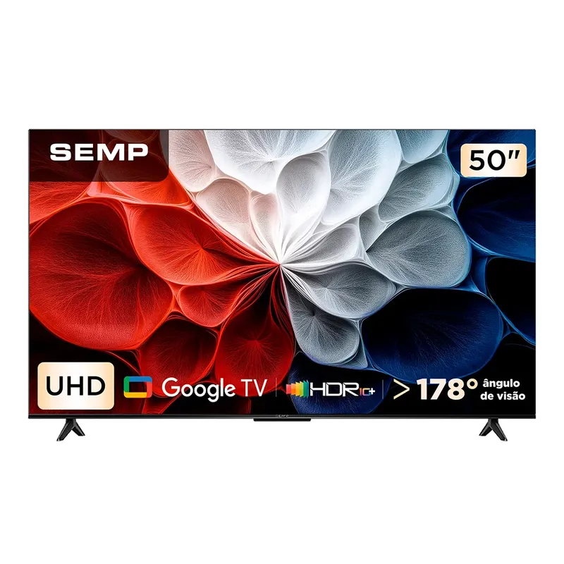 Smart TV Semp 50 Polegadas LED 4K S62