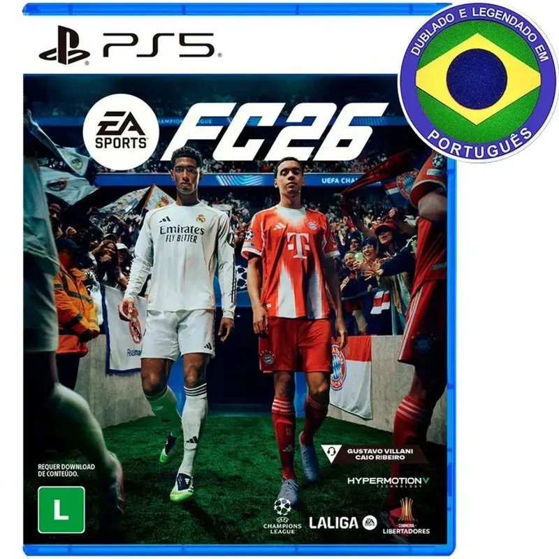 Fc 26 Ps5 Novo Fifa 26 Mídia Física Dublado Em Português Playstation 5