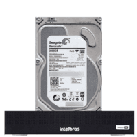 Dvr Intelbras 8 Canais Mhdx 1008-c Com Hd De 3TB Instalado