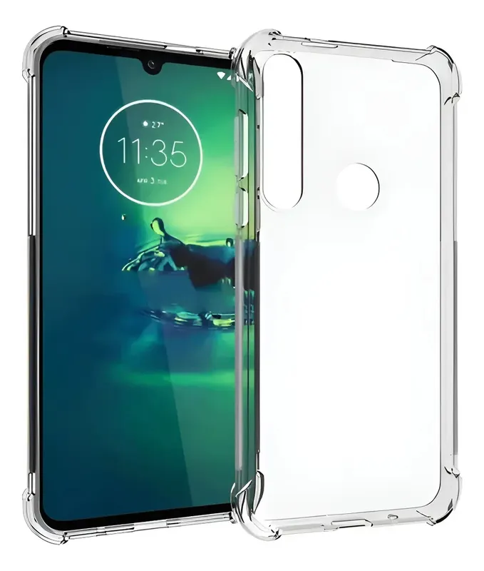 Capinha Anti Impacto Transparente Para Moto One Macro / G8 Play
