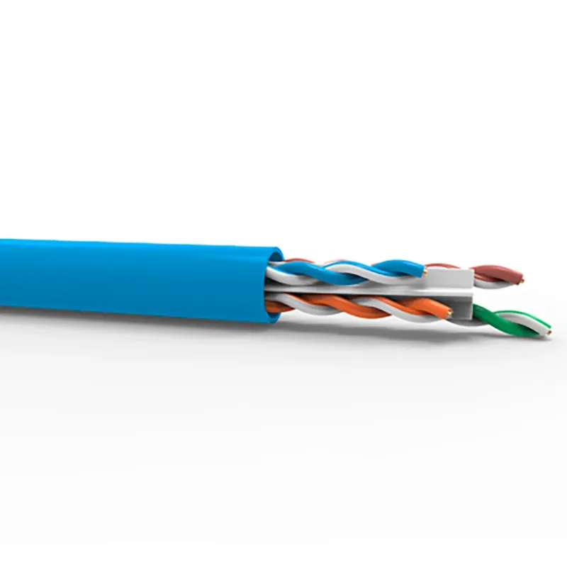 Cabo Lan Furukawa Sohoplus U/utp Cat6 Cmx Azul Rohs - 24awgx4p