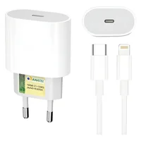 Carregador Turbo 30w Usb-c + Cabo 1m Iphone 8 X Xr 11 12 13 14 Pro Max Anatel