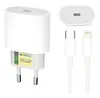 Carregador Turbo 30w Usb-c Compatível Com Iphone Xr 11 12 13 14 Pro Max Cabo 1m Carregamento Rápido Power Delivery Fonte Bivolt