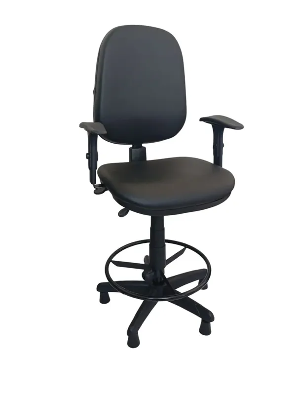 Cadeira Caixa Executiva Work Nr17 Corino + Braços Cores Disponíveis:verde