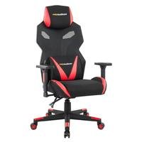 Cadeira Gamer PRO-X Gaming Executiva, Reclinável, Giratóri Preto/Vermelho