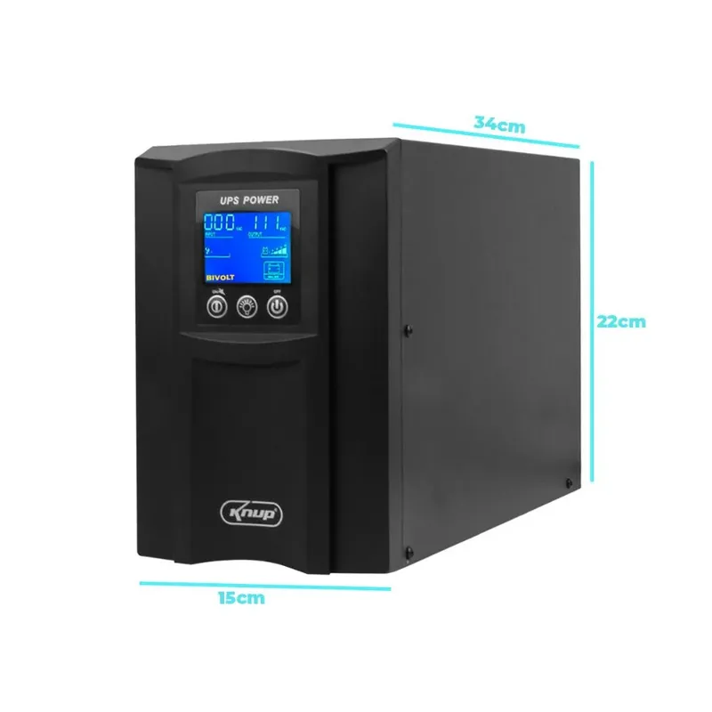 Nobreak Senoidal Puro Bivolt 700w Proteção E Alta Performance Para PC, Escritório, Home Office