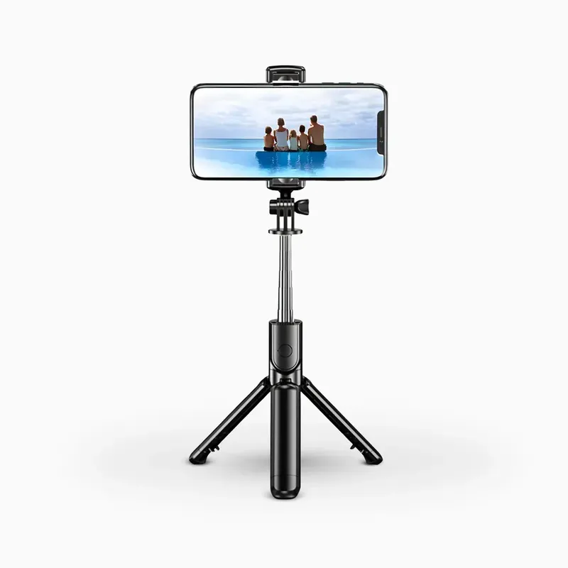 Bastão De Selfie Com Tripé Para Celular Com Controle Remoto