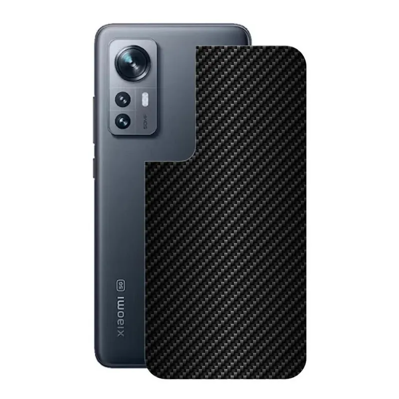 Película Para Xiaomi 12, Traseira De Fibra De Carbono, Preto - Gshield