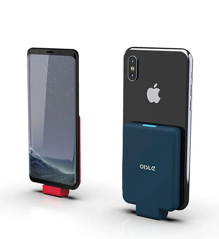 Mini Power Bank Oisle De 4500mah Entrada Tipo C - Preto