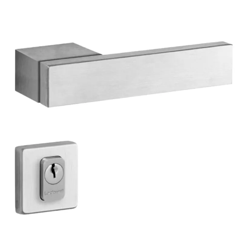 Fechadura Conceito Duda Banheiro 55mm Alumínio Anodizado Natural Lockwell