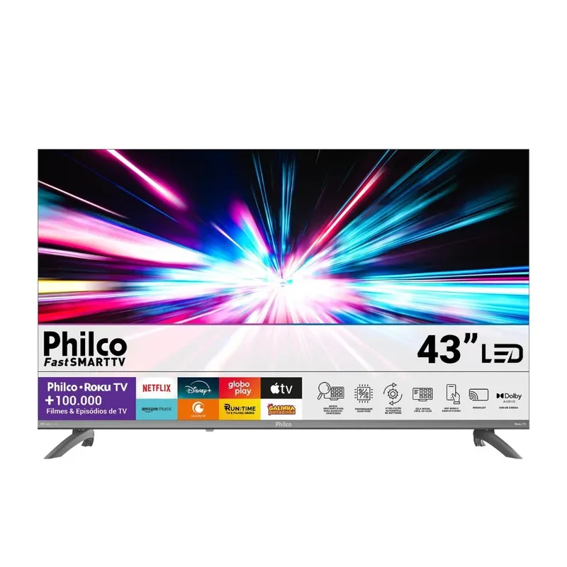 Smart Tv Philco 43 " LED Roku P43cra