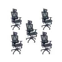 Cadeira De Escritório Presidente Executiva Oficial Titan - Preto - 5