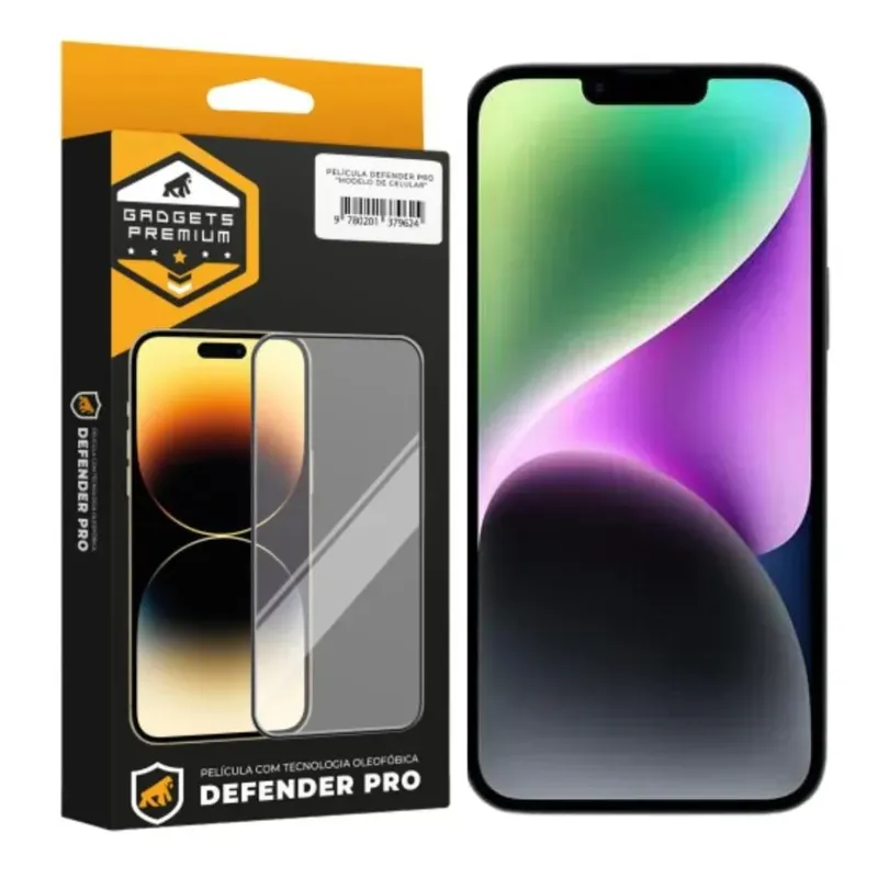 Película Para Iphone 13 Pro Max - Defender Pro Privacidade - Preta - Gshield