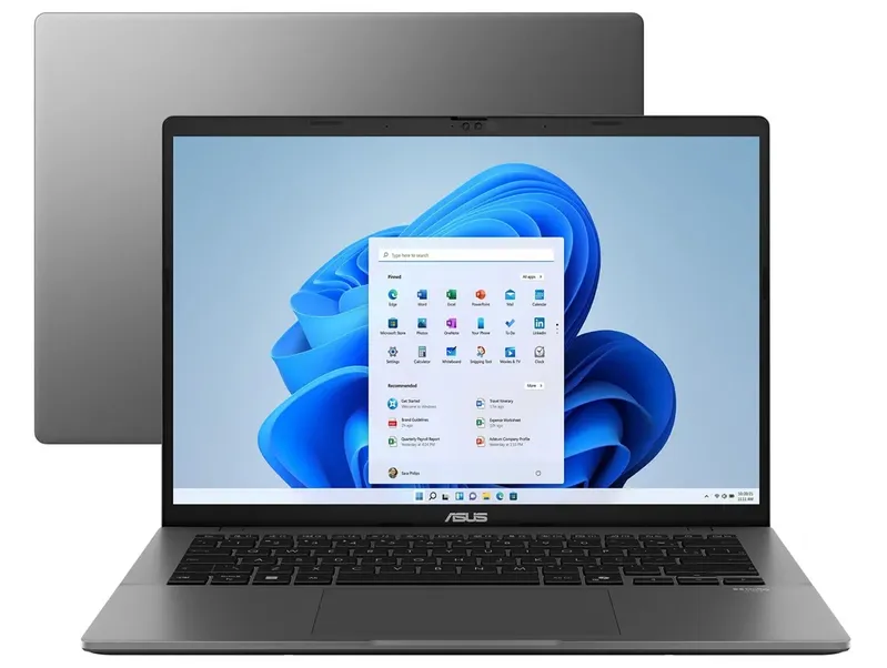 Notebook Asus Vivobook S14 S3407ca Intel Core Ultra 5 225h 16gb Ram 512gb SSD WINDOWS 11 Tela 14" LED Fhd Silver - Ly113w