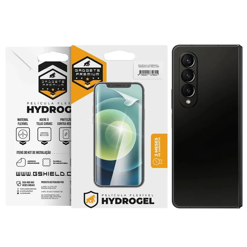 Película Para Samsung Galaxy Z Fold 3 5g - Hydrogel Hd - Gshield