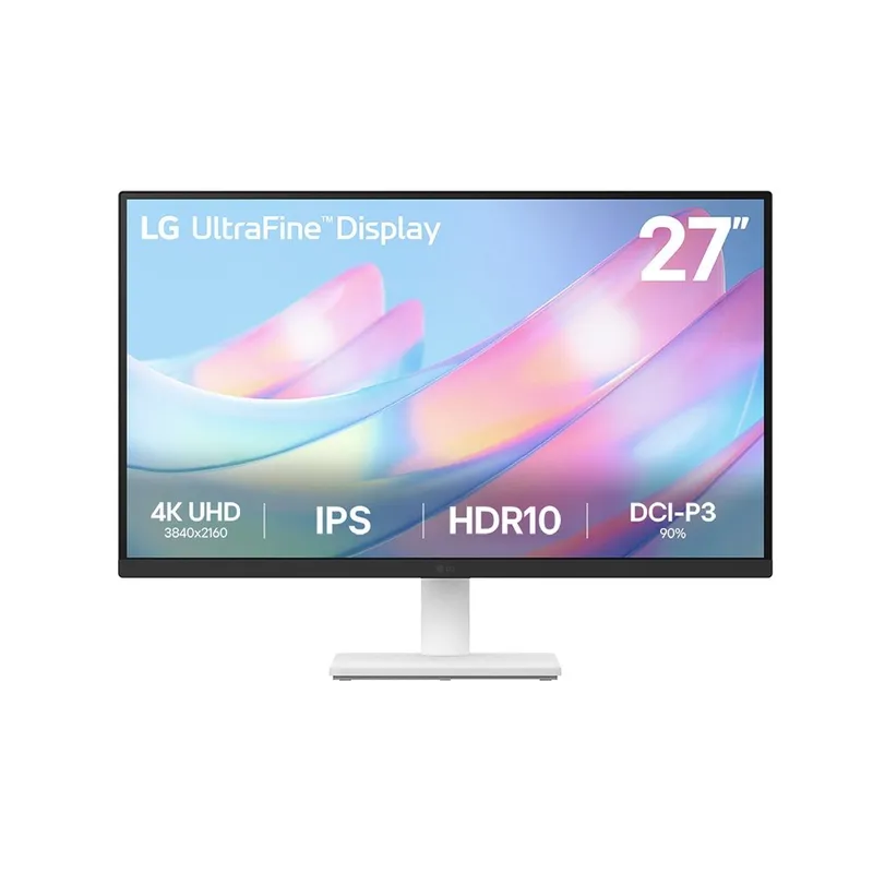 Monitor Profissional LG UltraFine 27", 4K, 60Hz, 5ms, IPS, Dynamic Action Sync, HDR10 - 27US500-W.