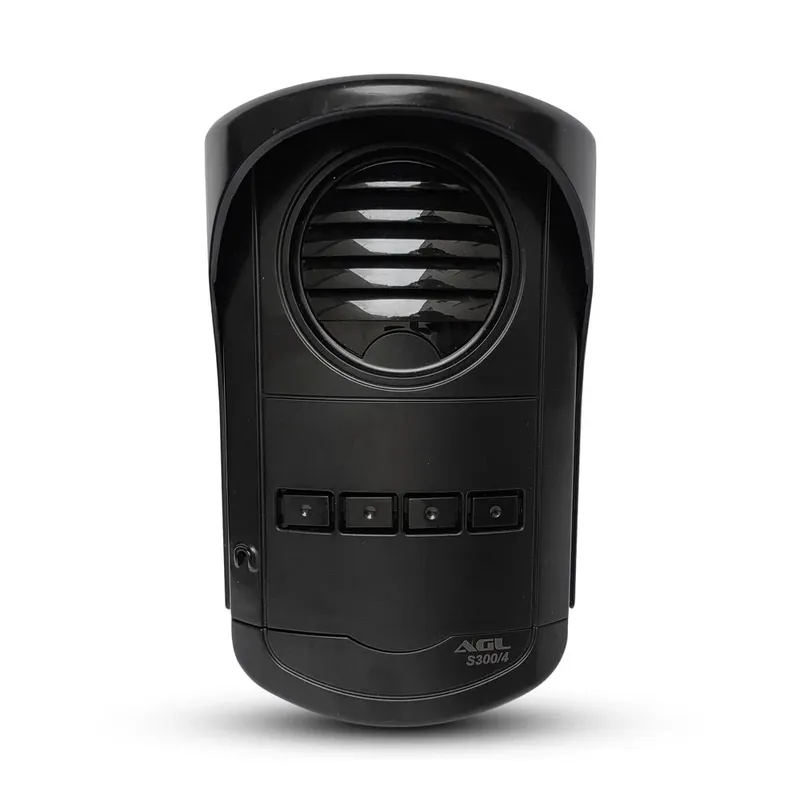 Porteiro Eletrônico Coletivo 4 Pontos Preto - S300 Agl