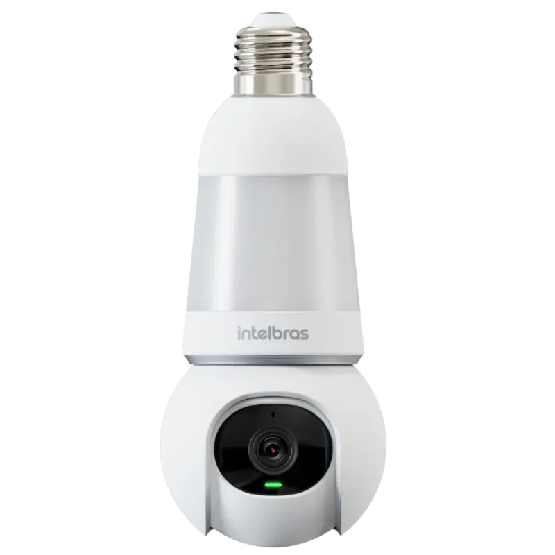 Câmera Lâmpada Interna Smart Wi-fi Full Color Im6 Intelbras