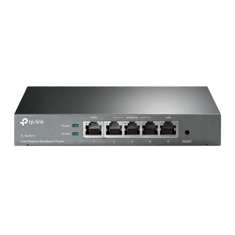 Roteador Tp-link Tl-r470t+ Load Balance 10/100 Mbps, Tpl0015