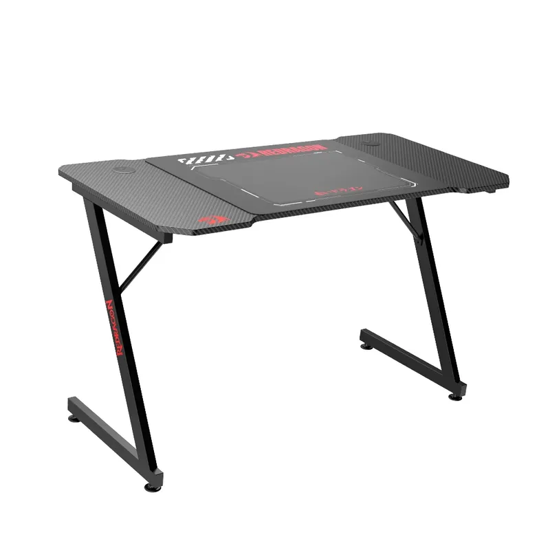 Mesa Gamer Redragon 120cm Fibra De Carbono Gd-1102e-s Preto