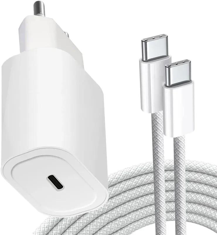 Carregador 20w Para Iphone 15 16 17 Pro Max Usb-c Type-c