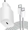 Carregador Turbo 30w Usb-c Com Cabo Reforçado | Carregamento Rápido Compatível Com Iphone 15, 16, 17 (pro, Pro Max, Plus) E Samsung Galaxy Android