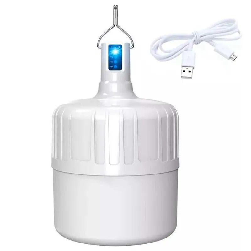 Lâmpada De LED Bulbo, De Emergência, 48w, Recarregável, Portátil