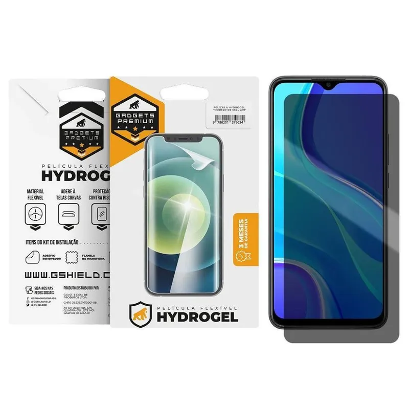 Película Para Xiaomi Redmi 9 - Privacidade Hydrogel -gshield