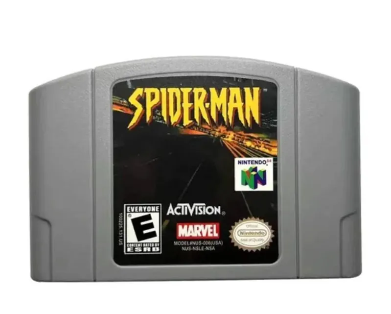 Jogo Spider Man Compativel Nintendo 64