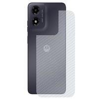 Película De Fibra De Carbono Verso Para Motorola Moto G04 G04s / Moto G24