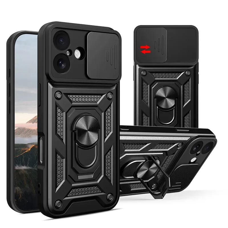 Capa Capinha Case Compatível Com Iphone 17 Normal - Protetora Resistente Anti Impacto Queda Armadura Militar