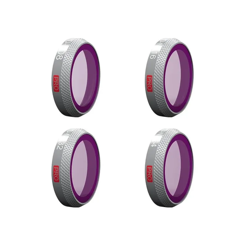 Filtros Nd/pl Para Dji Mavic 2 Zoom Pgytech Nd8/pl Nd16/pl Nd32/pl Nd64/pl