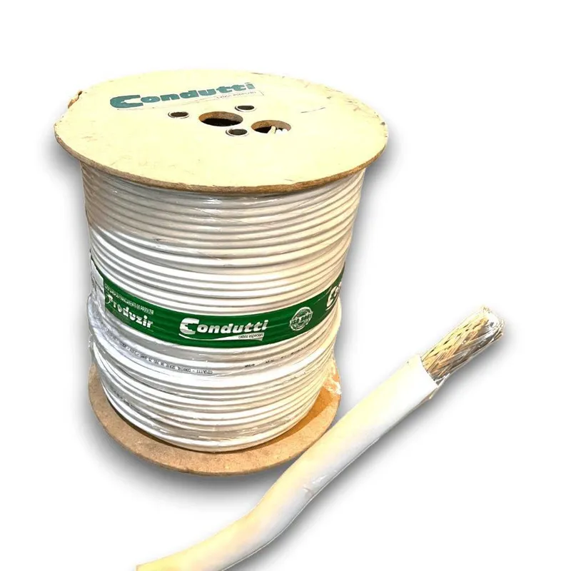 Cabo Coaxial Rg 59 67% Bobina 300mt - Condutti 1/2/3