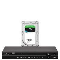 Dvr 32 Canais Intelbras Multi-hd Mhdx 1232 Com Hd 6 Tb