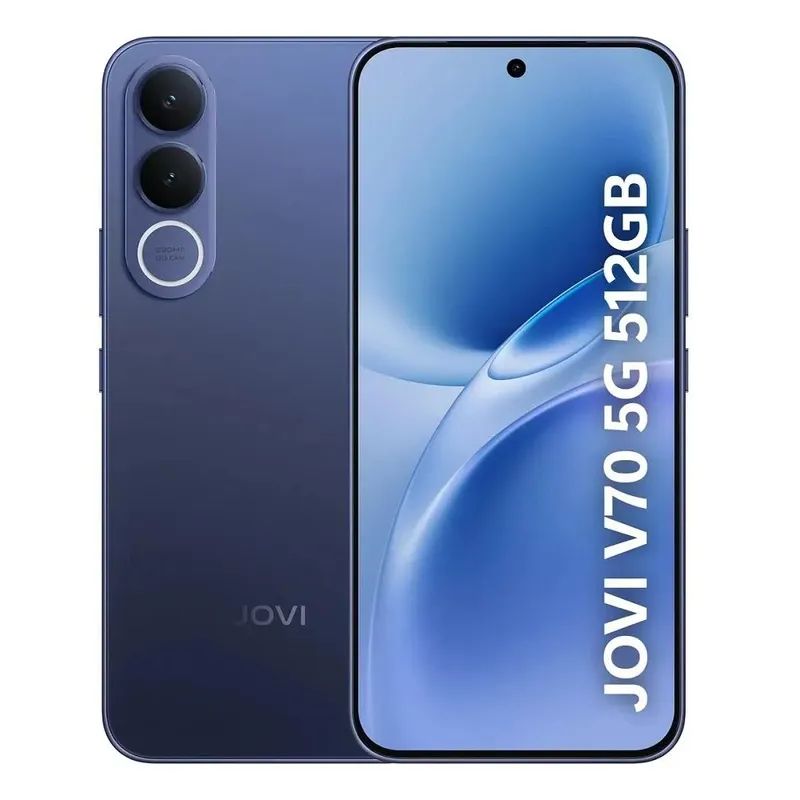 Smartphone Jovi V70, 512gb, 8GB, Tela De 6,83", Câmeras 200mp+8mp, Azul Jovi