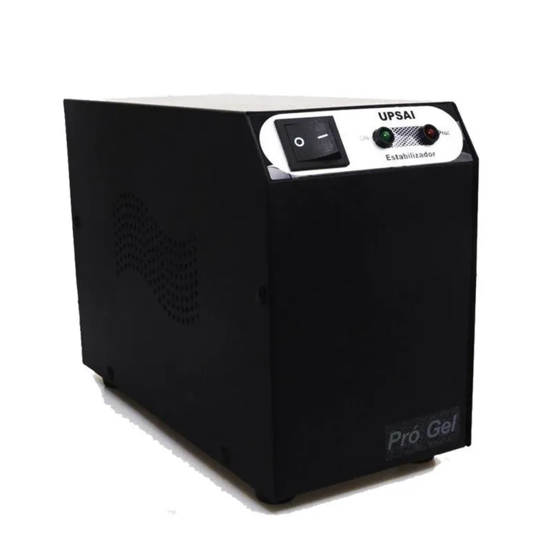 Estabilizador Pro Gel3 1500va Upsai, Saída 120v, Tecnologia Smart Motor, Bivolt