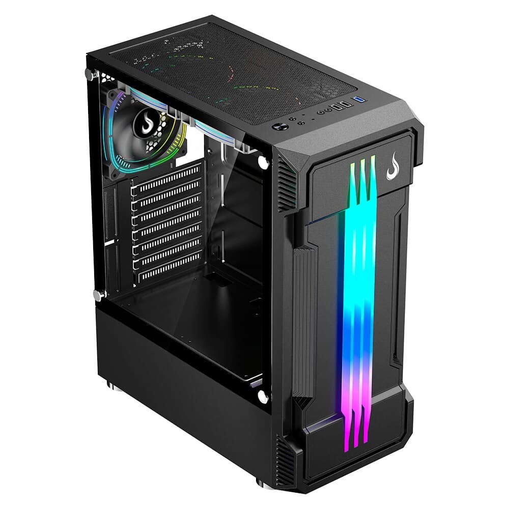 Gabinete Rise Mode Zeus Glass Mid Tower