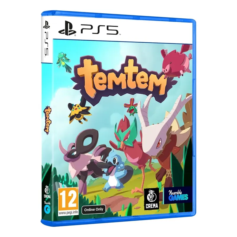 Temtem Ps5 Jogo Rpg Midia Fisica