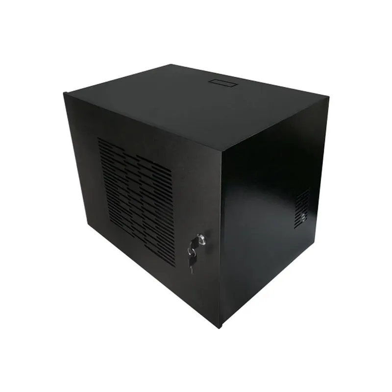 Mini Rack 19 5u Max Eletron, Porta Ventilada, Preto, 25x50x35cm