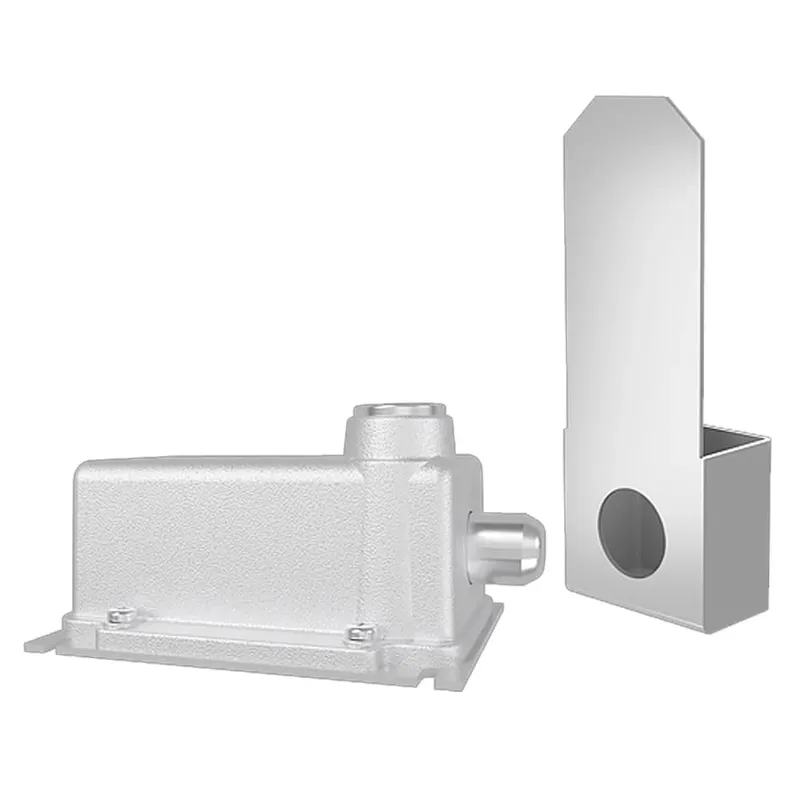 Trava Eletromagnetica Agl 220v Cinza Com Modulo Ip66 1006003